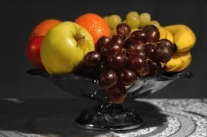 obraz kuchneny z motywem owoców
